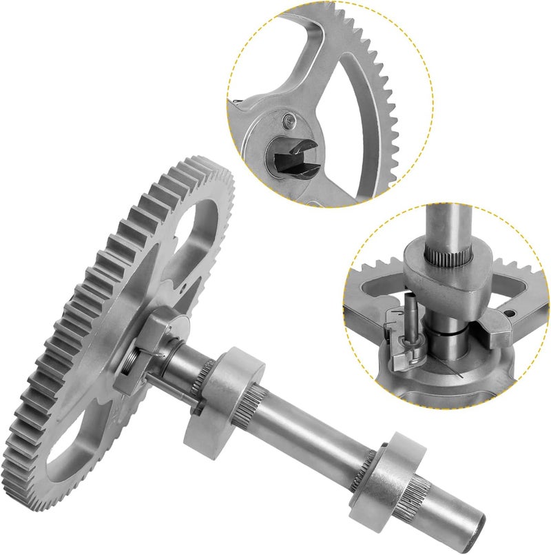 Bularie Camshaft Rebuild Kit 84005207 793880 Compatible with B&S 215702 215705 Craftsman JD Troybuilt Hu sqvarna Engine - Replace Camshaft Kit 97110 272475 Gasket and 795387 Oil Seal - Image 2